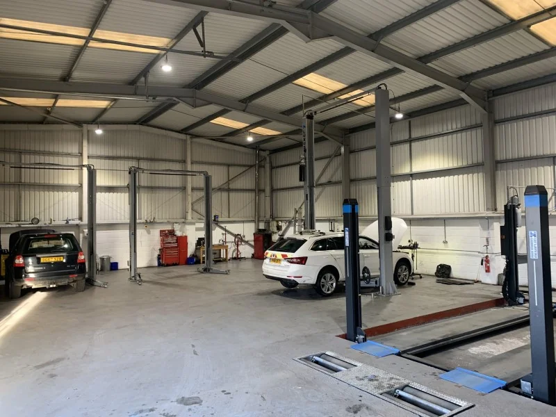Bridgwater MOT Centre — servicing bay